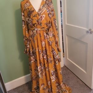 Long sleeve Maxi dress